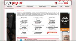 Desktop Screenshot of linkheim.de